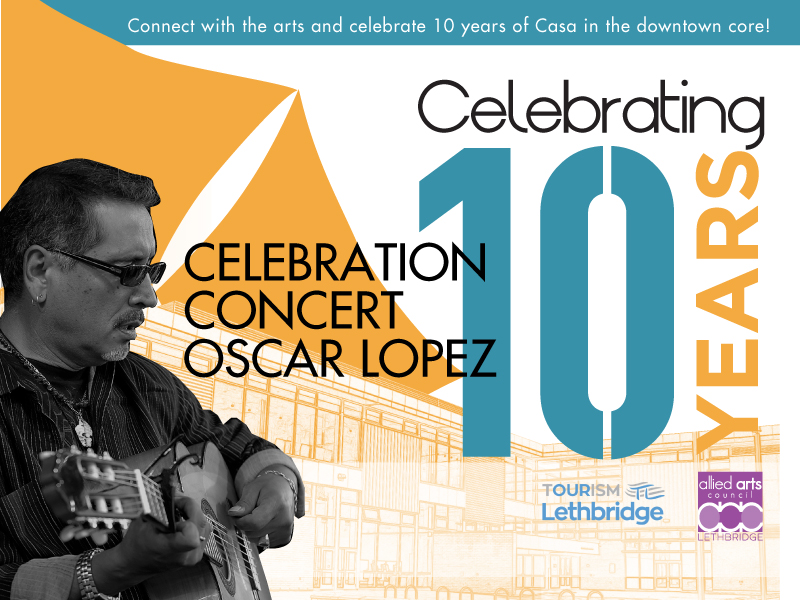 Casa 10 Concert with Oscar Lopez image