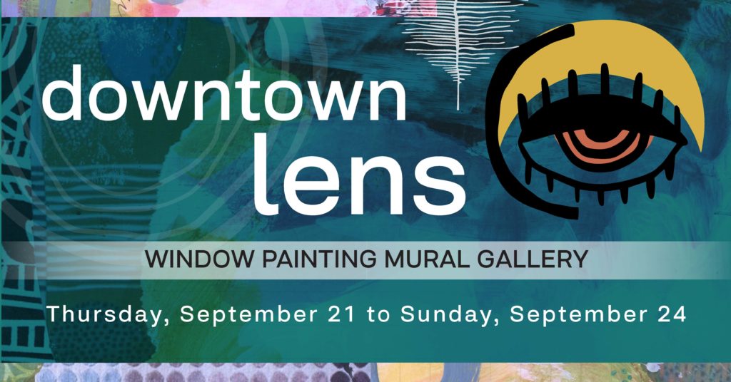 Downtown Lens - Window Mural Gallery