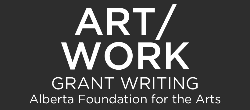 ART/WORK: Grant Writing with the AFA