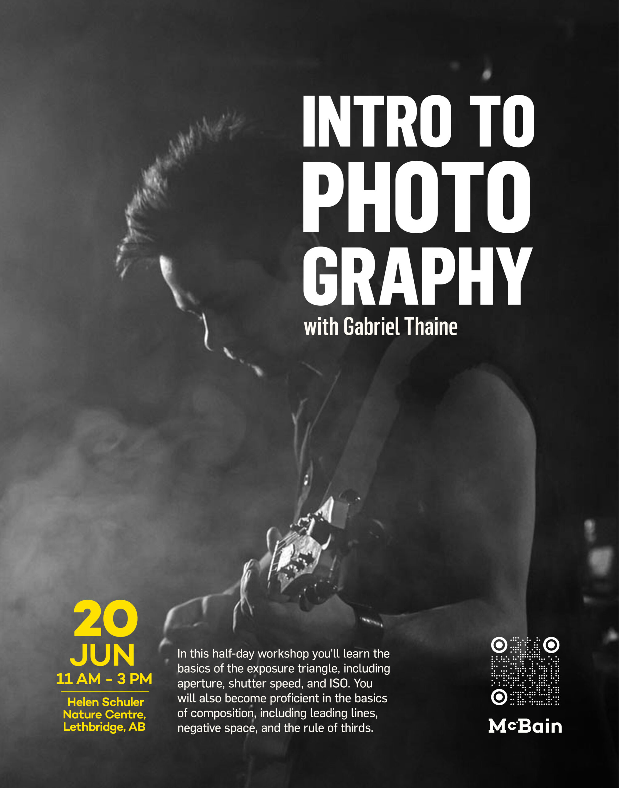 Introduction to Photography with Gabe Thaine